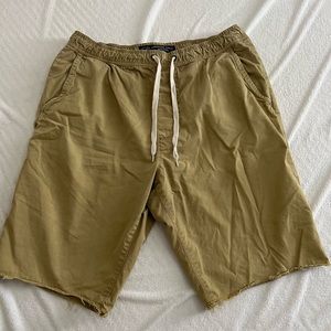 American Eagle Tan Rip Style Shorts